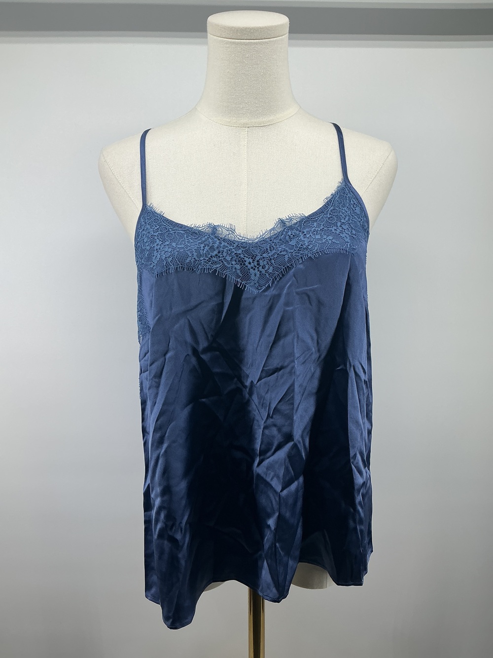 100% Washable Silk Lace Cami
